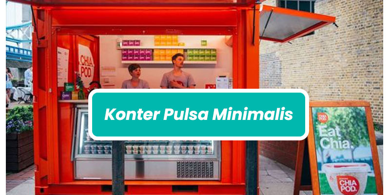 Contoh Desain Gambar Konter Pulsa Minimalis Model Terbaru - Topindoku